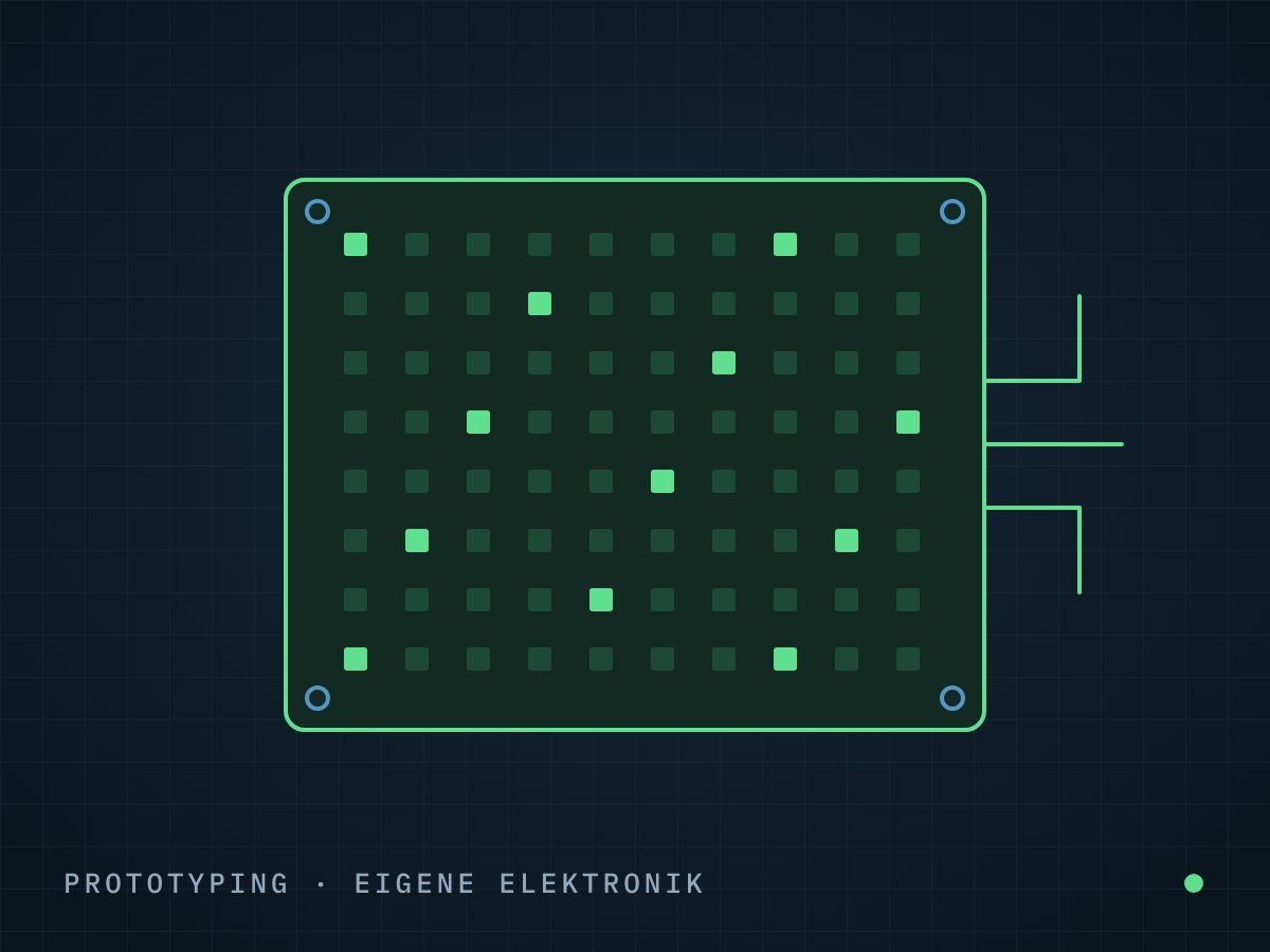 Eigene Elektronik: LED-Matrix